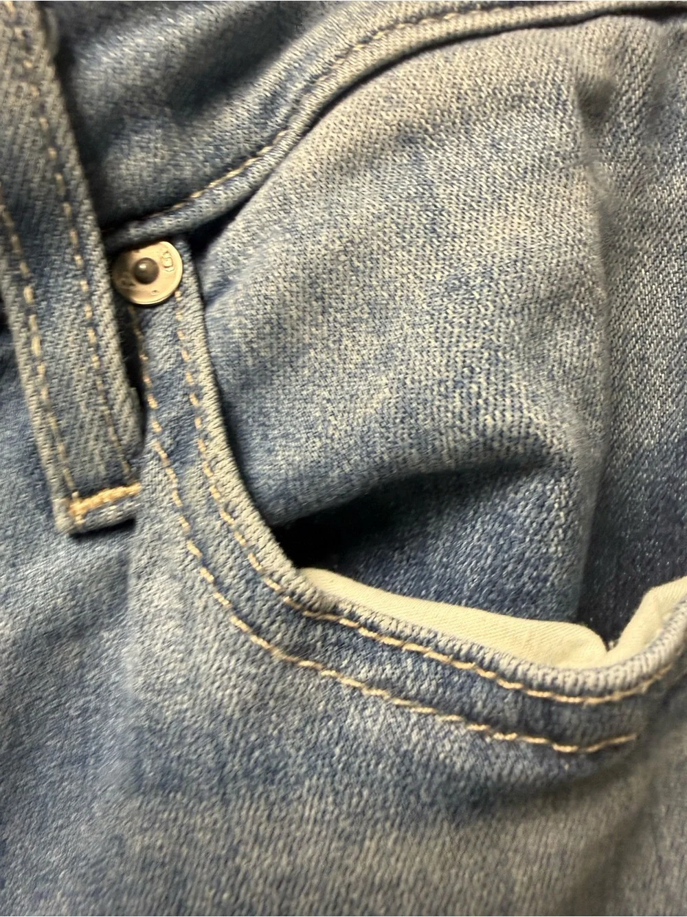 AG Adriano Goldschmied Light Blue Denim Jeans